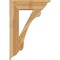 Ekena Millwork Legacy Traditional Rough Sawn Bracket, Western Red Cedar, 6"W x 26"D x 38"H BKT06X26X38LEC01RWR - alternate 3